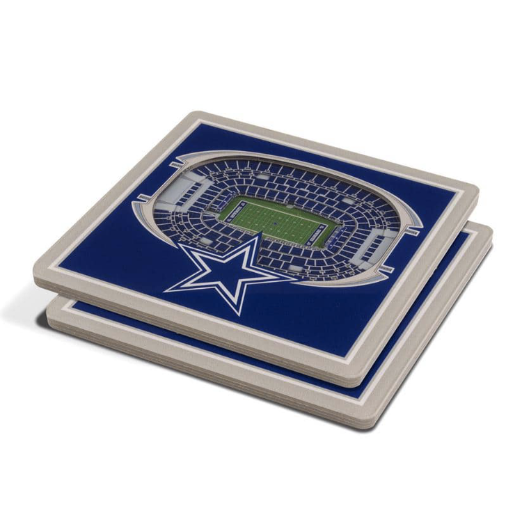 You The Fan Stadium View Coasters - Dallas Cowboys