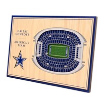 You The Fan NFL Dallas Cowboys Stadium View 5-Layer Wall Art