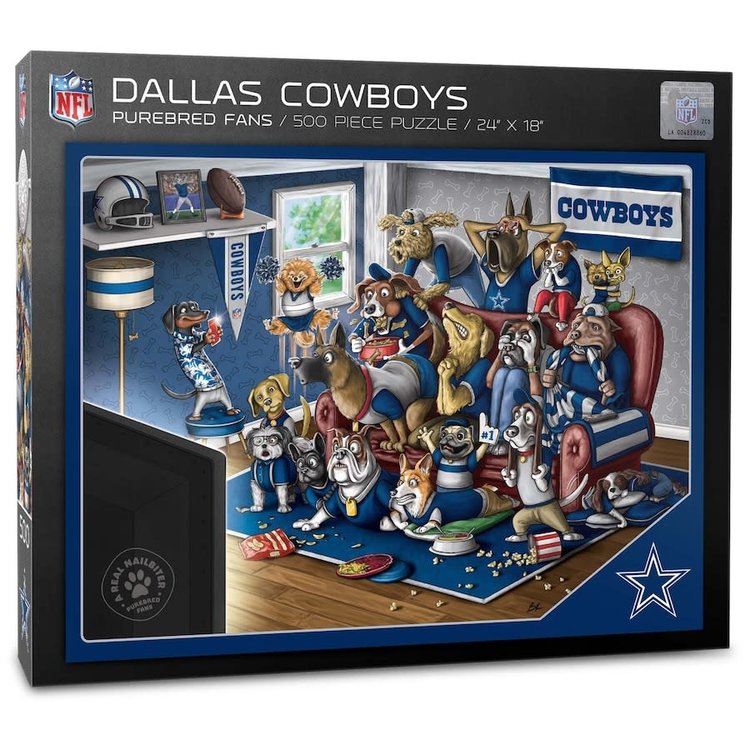 You The Fan Puzzle 500 pcs - Purebred Fans A Real Nailbiter - Dallas Cowboys
