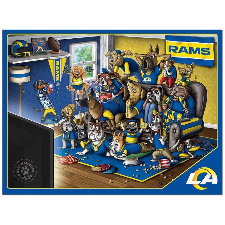 You The Fan Puzzle 500 pcs - Purebred Fans A Real Nailbiter - LA Rams