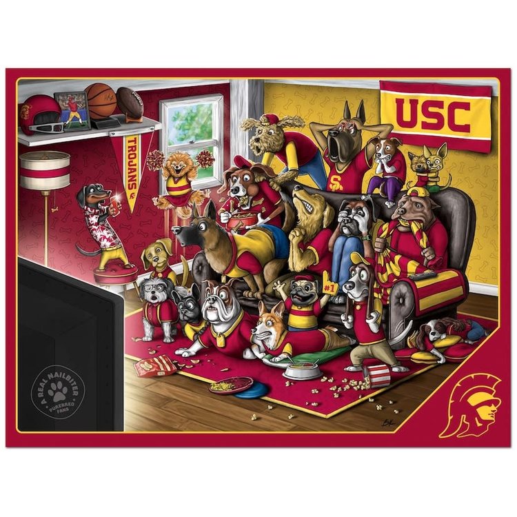 You The Fan Puzzle 500 pcs - Purebred Fans A Real Nailbiter - USC Trojans