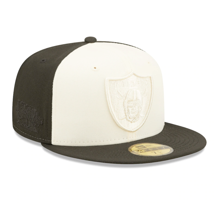 New Era Raiders Tonal 2-Tone Ivory/Black