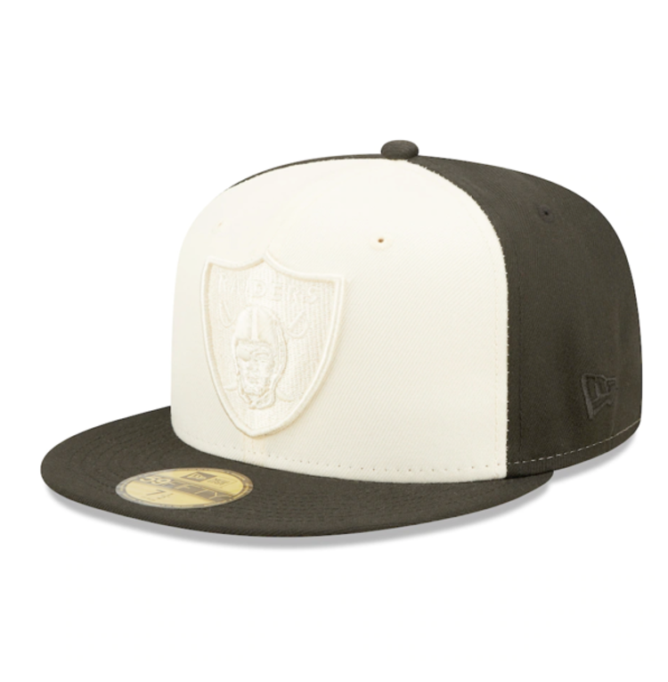 New Era Raiders Tonal 2-Tone Ivory/Black