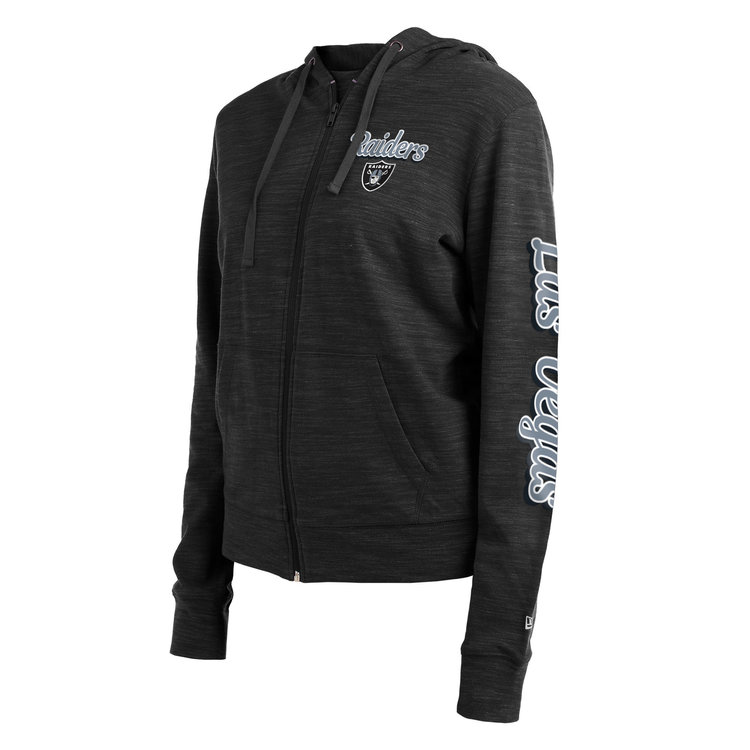 New Era Raiders NE Black W Space Dye F/Z Hood