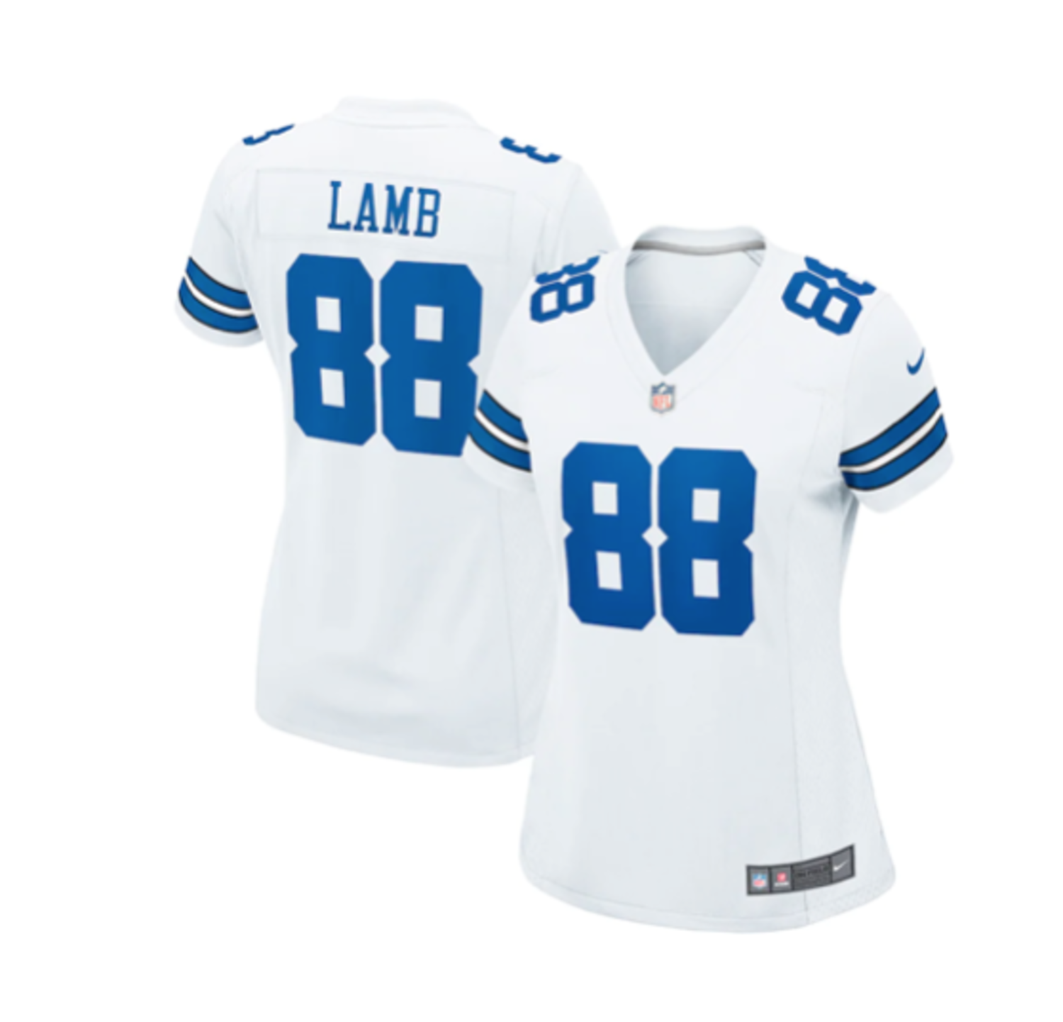 Nike NFL Dallas Cowboys Women's Nike CeeDee Lamb #88 Game Jersey White