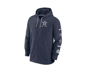 Dallas Cowboys 2023 Nike Therma Pullover Hoodie Navy - The Locker Room of  Downey