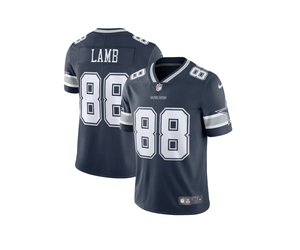 New Men's Dallas Cowboys CeeDee Lamb #88 Nike Stitched Jersey Navy Size  Large