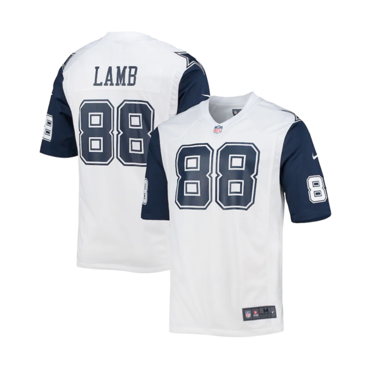 Nike Dallas Cowboys Men's Nike CeeDee Lamb #88 Alt2 Color Rush Game Jersey