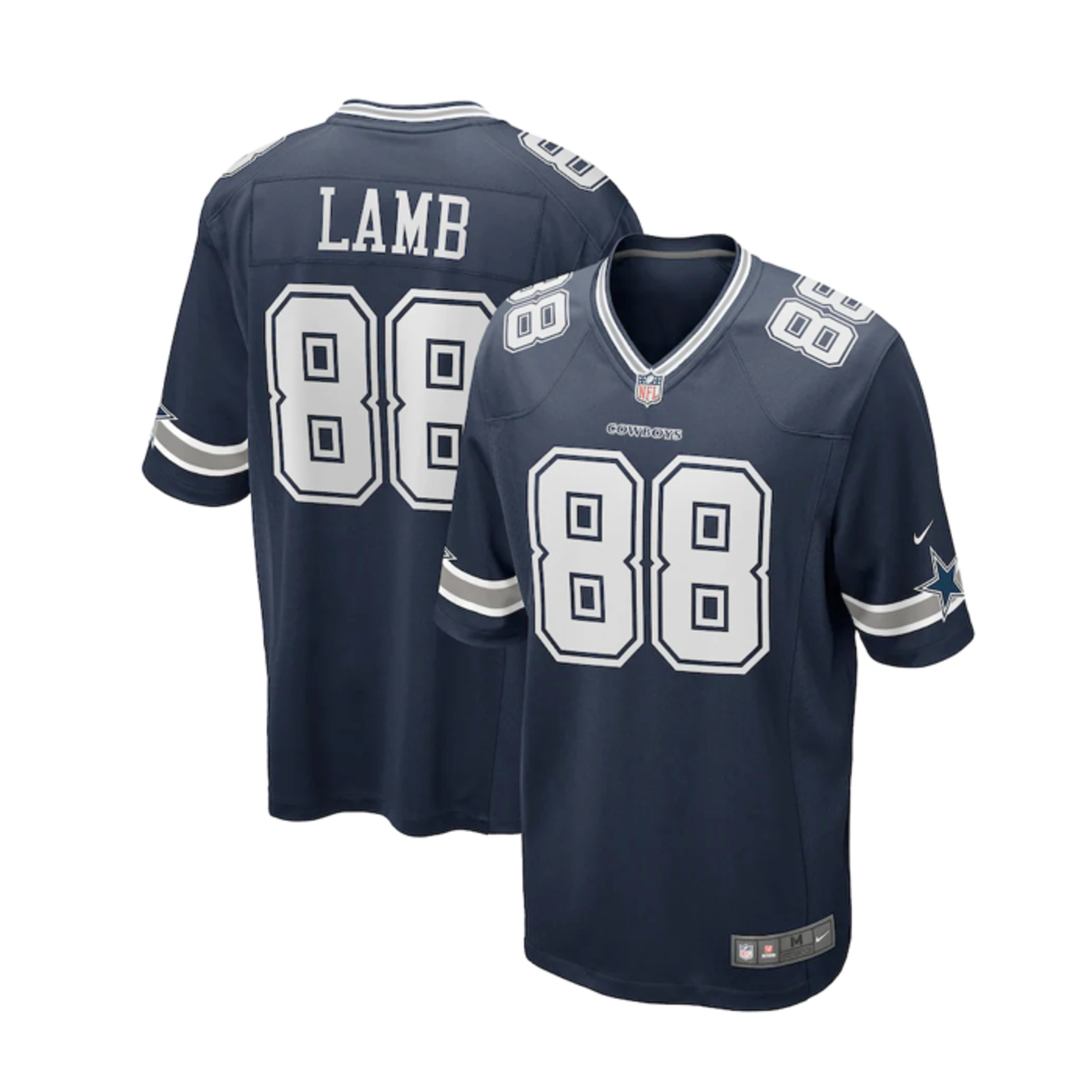 2017 DALLAS COWBOYS BRYANT #88 NIKE GAME JERSEY (HOME) L - *AS NEW*