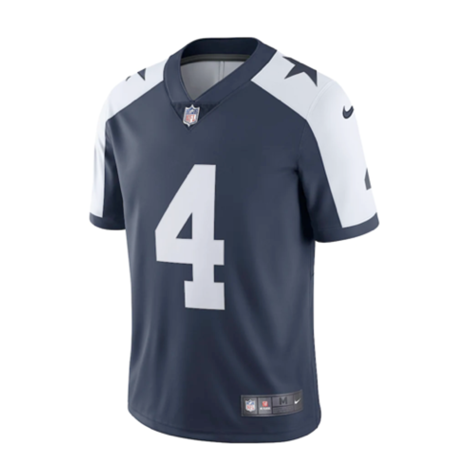 Dallas Cowboys Men's Nike Dak Prescott #4 Alt Navy White Limited