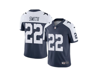 Buy the Nike Men Blue Emmitt Smith Jersey L