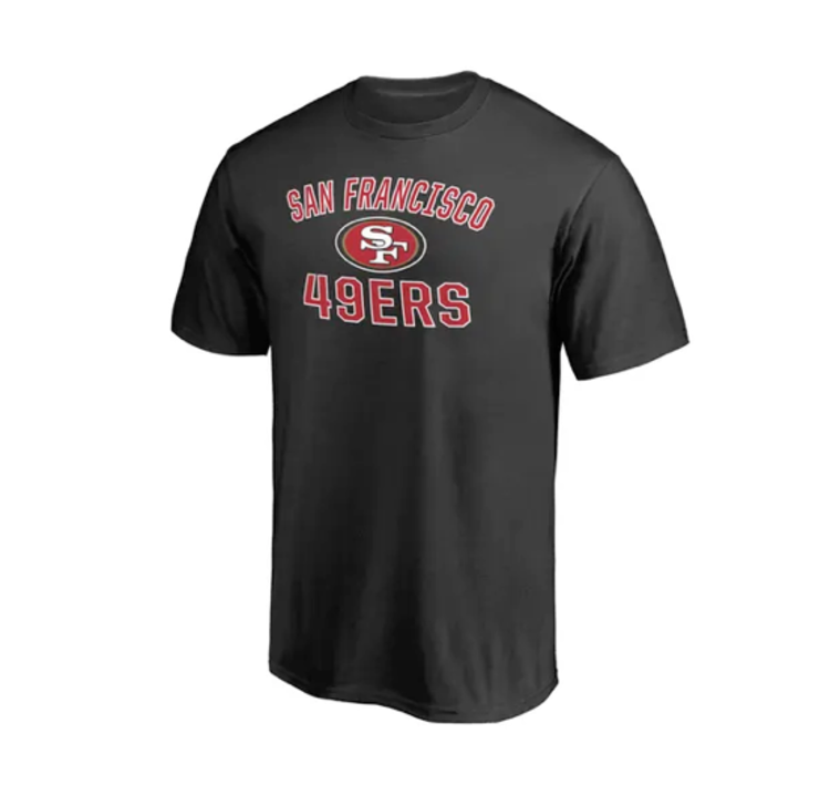 Fanatics 49ers M Victory Arch Black S/S
