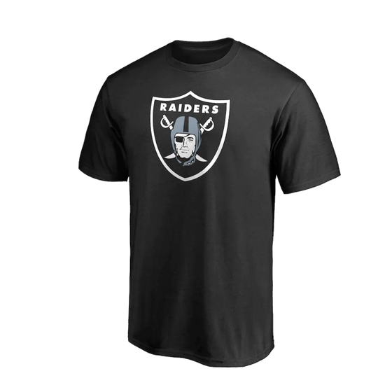 Fanatics Las Vegas Raiders Primary Logo Graphic T-shirt - T-Shirts 