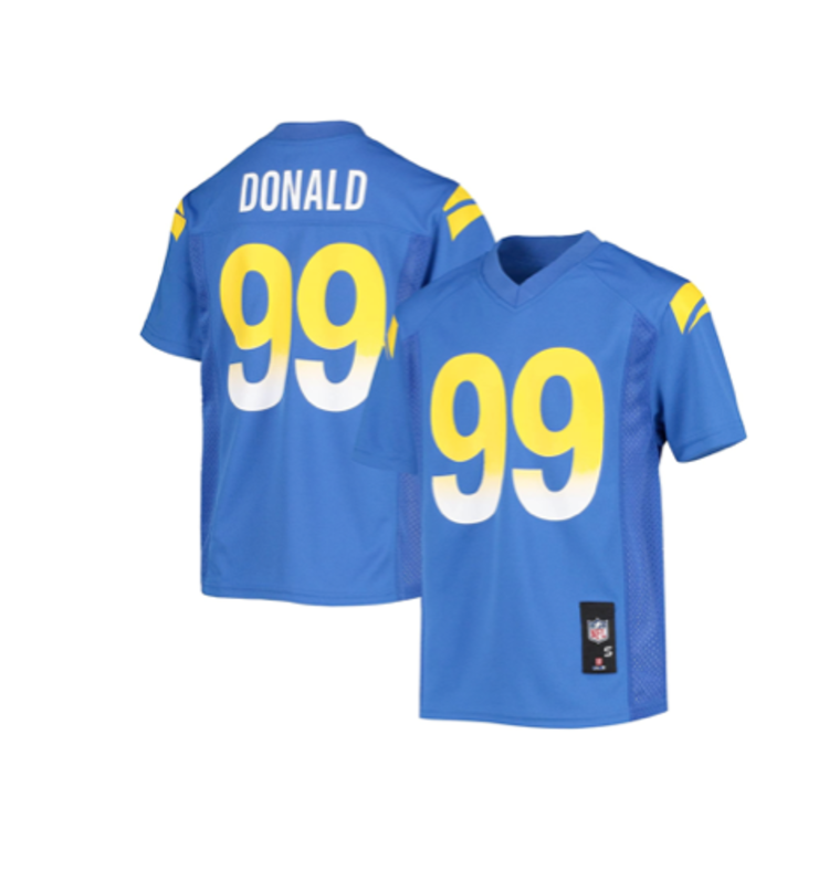 NFL NFL Youth Jerseys LA Rams Aaron Donald #99 Royal