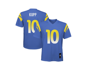 NFL Youth Jerseys LA Rams Cooper Kupp #10 Royal - The Locker Room of Downey