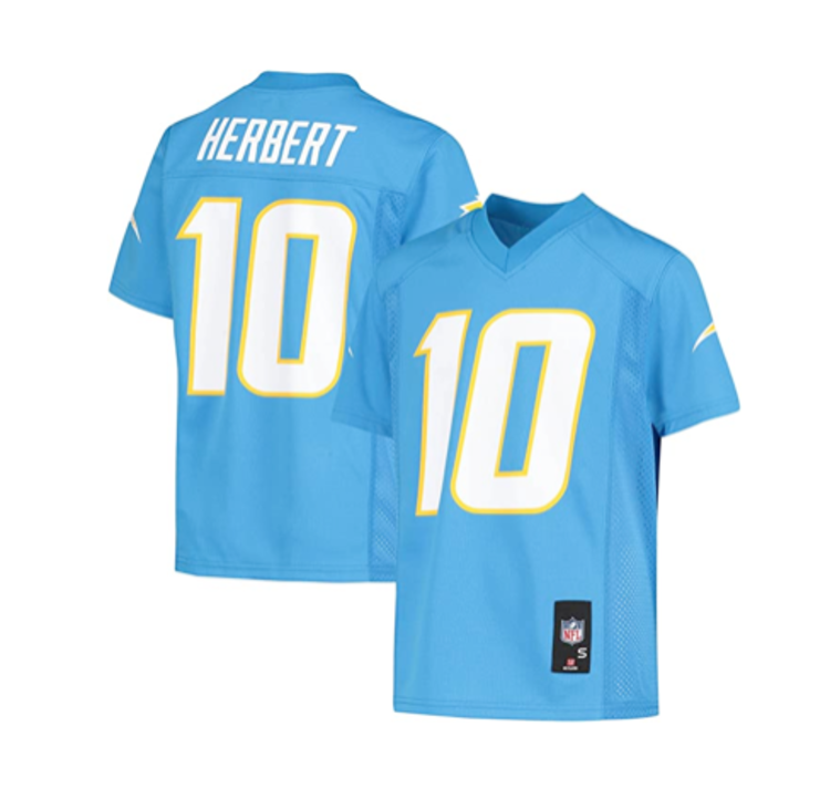 NFL NFL Youth Jerseys LA Chargers Justin Herbert #10 Blue