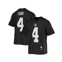 NFL NFL Youth Team Jersey Raiders Derek Carr #4
