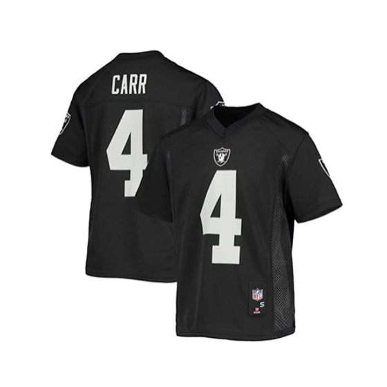 Nike Derek Carr #4 Youth L 14/16 Oakland Raiders NFL Jersey Black