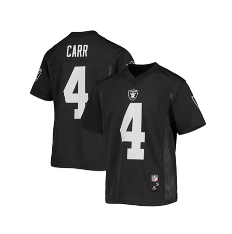 NFL NFL Youth Team Jersey Raiders Derek Carr #4