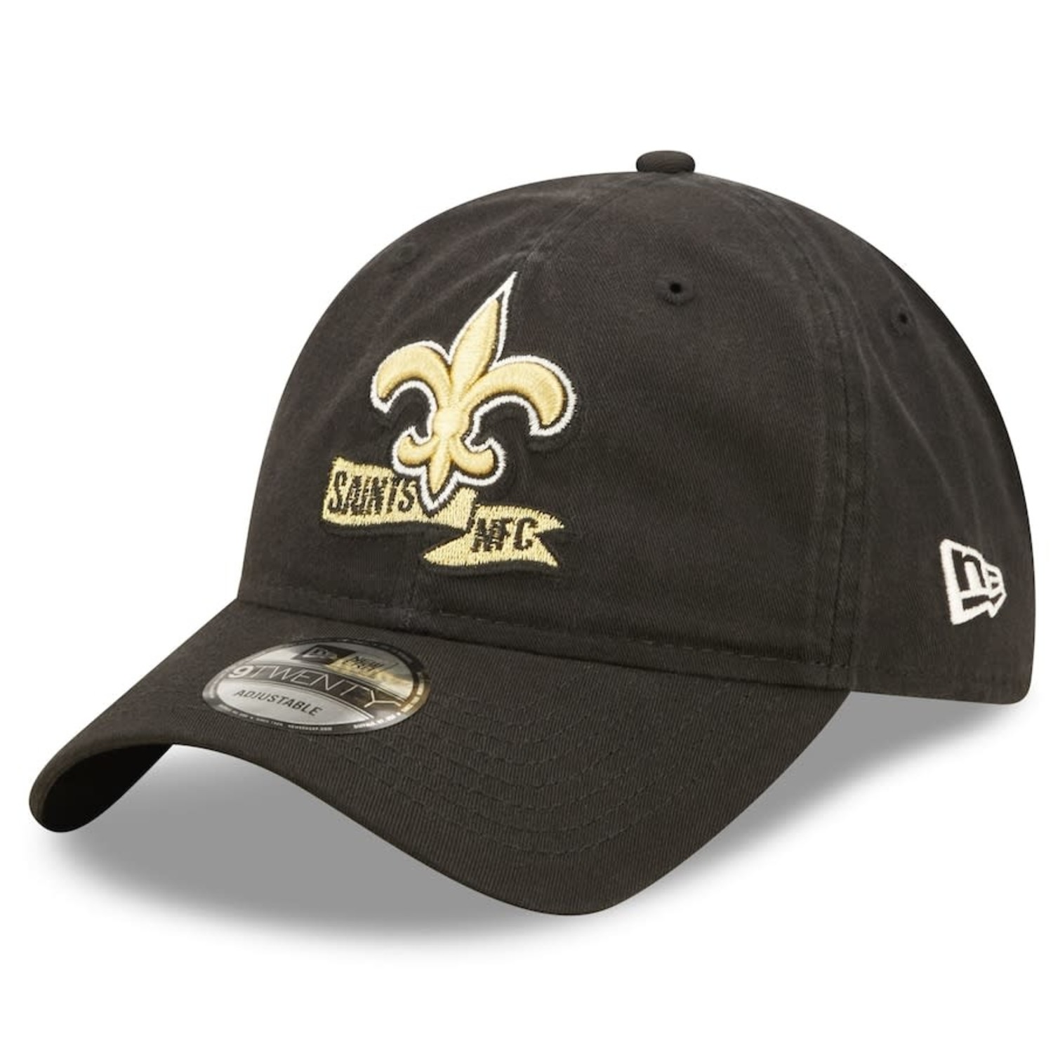 NFL Sideline New Orleans Saints 9FORTY Stretch Snap Cap D03_6