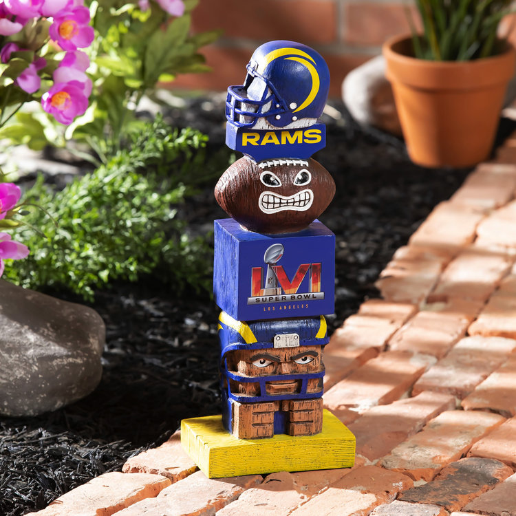 Evergreen Los Angeles Rams SB56 Garden Statue