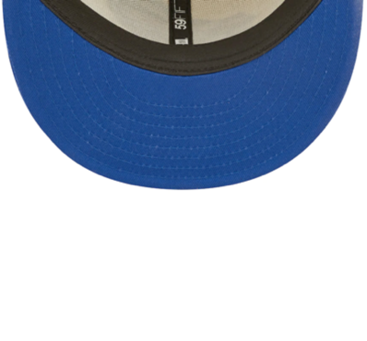 New Era Bills 2022 NFL Sideline Cream/Royal