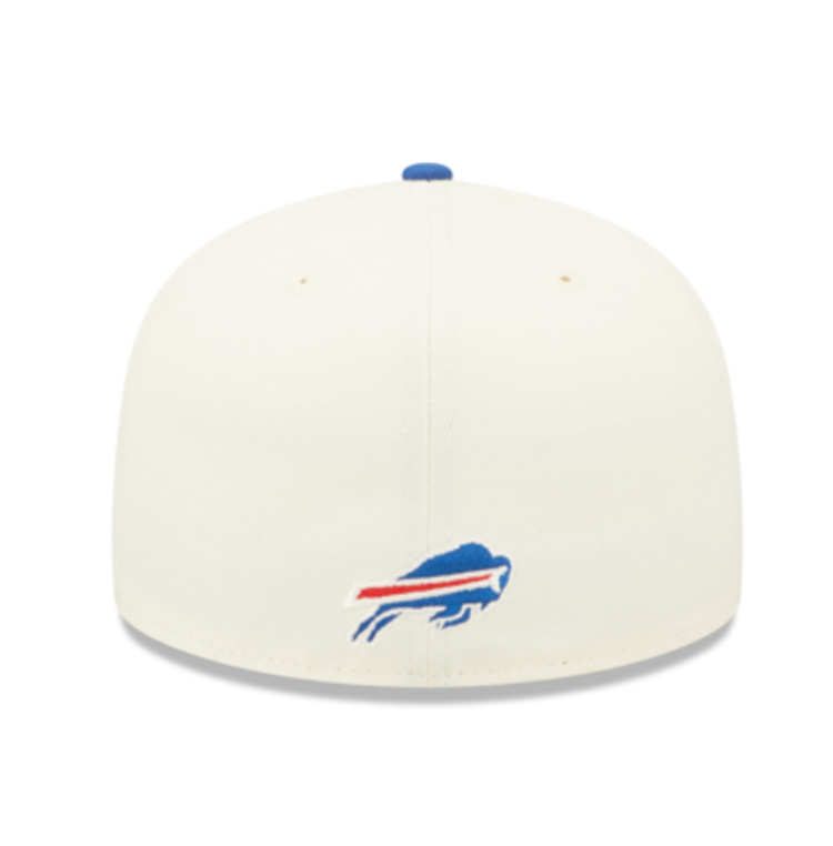 New Era Bills 2022 NFL Sideline Cream/Royal