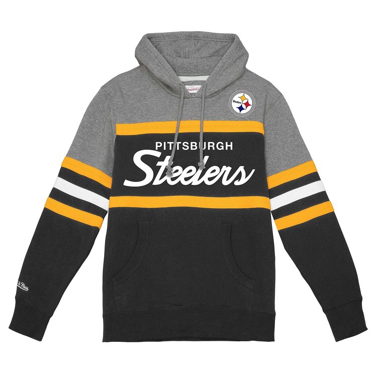 Mitchell and Ness Steelers Mitchell & Ness Head Coach Hoodie