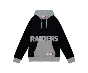 NFL Raiders Men's M&N Full Zip Fleece 2.0 Gray-Black - The Locker Room of  Downey