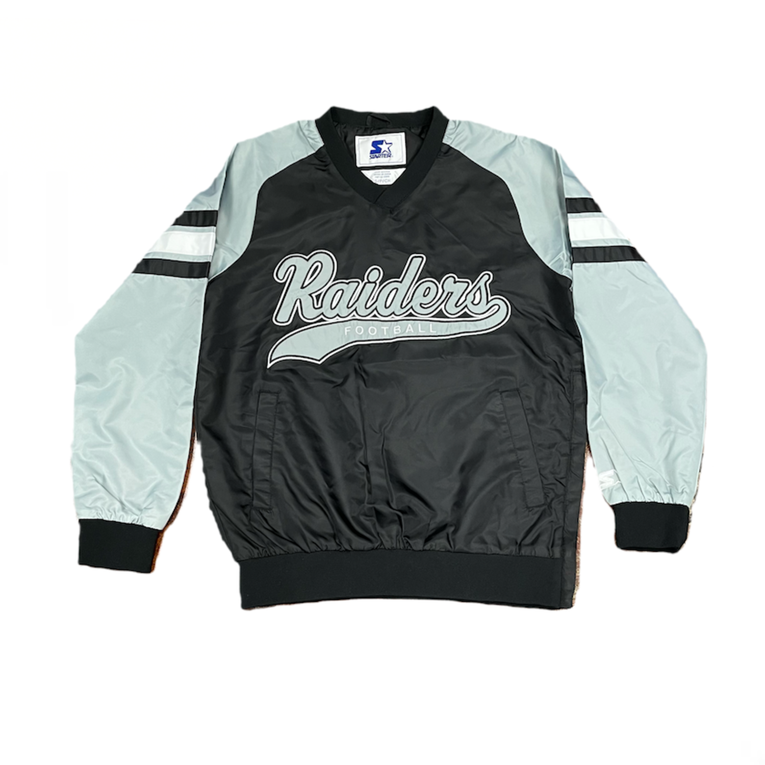Raiders M Starter The Legend Line Current V-Neck Pullover - The