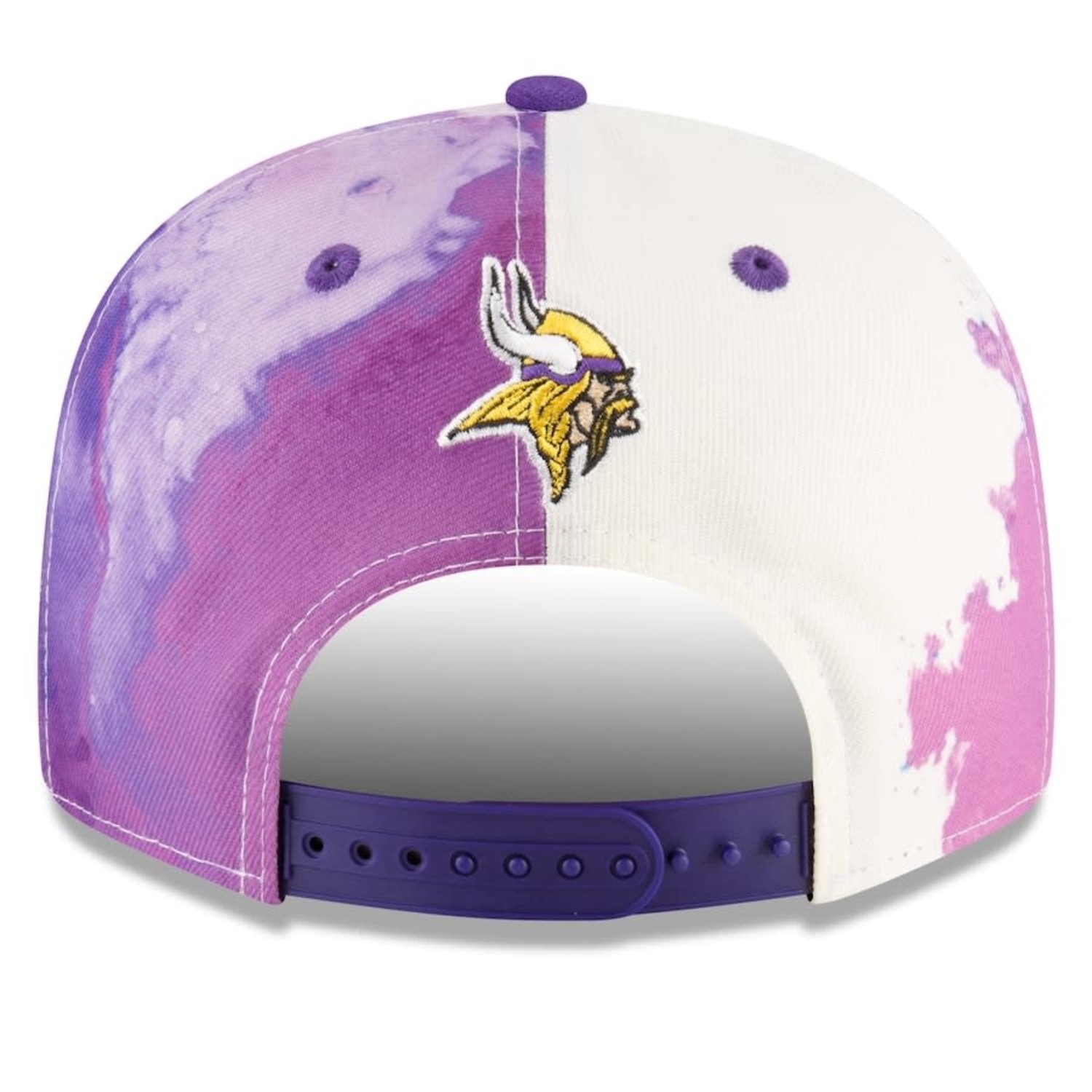 Men's New Era Purple/Gold Minnesota Vikings 2023 Sideline Low Profile  9FIFTY Snapback Hat