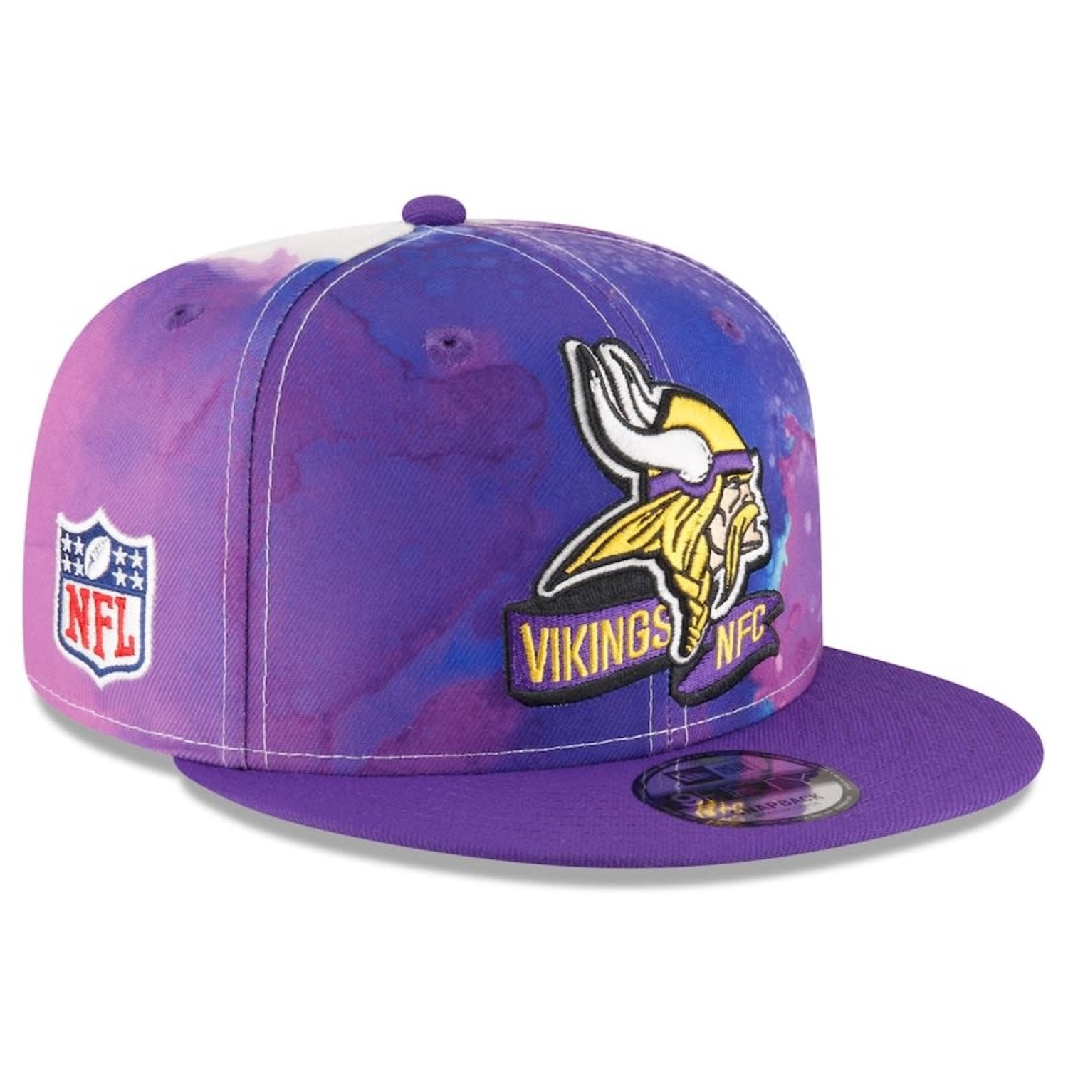 Minnesota Vikings New Era Stretch Snapback Hat Purple