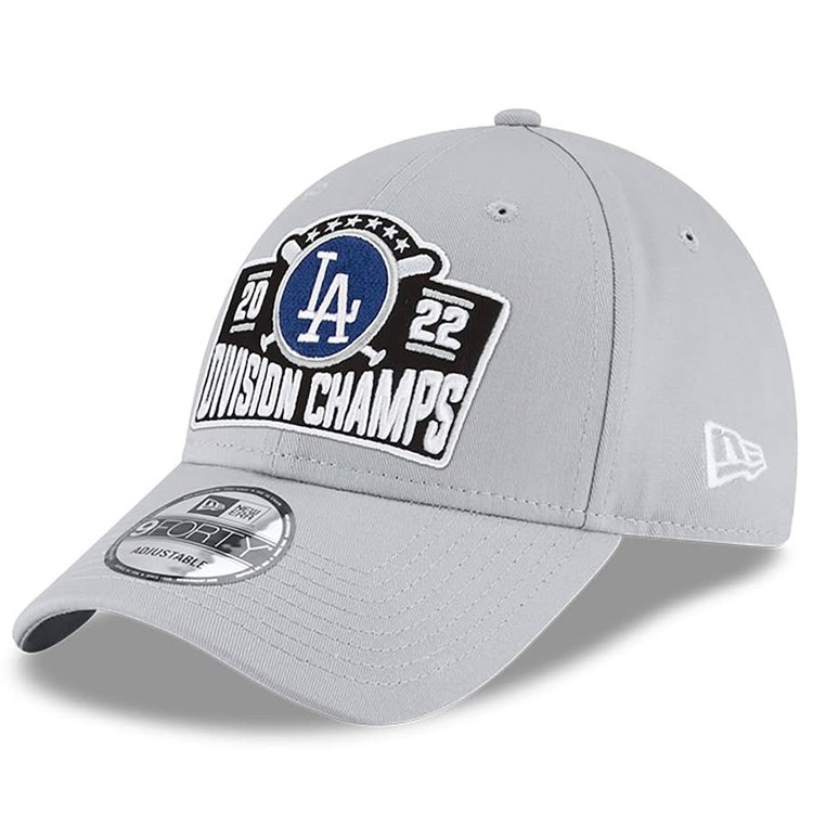 New Era LA Dodgers 2022 NL West Division Champions 940 Postseason Locker Room Hat