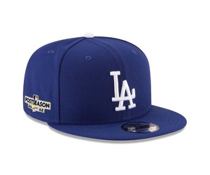 New Era MLB LA Dodgers 2023 Postseason Side Patch Royal