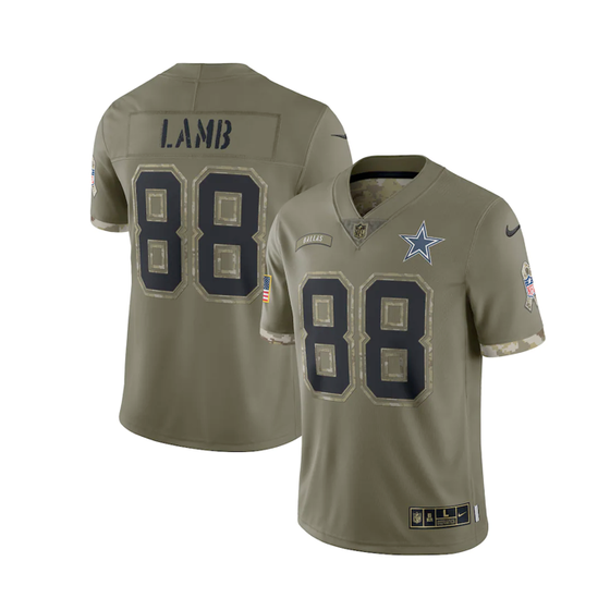 Nike Detroit Lions #20 Barry Sanders Salute to Service Black