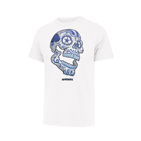 Fanatics Cowboys M Sugar Skull White Tee