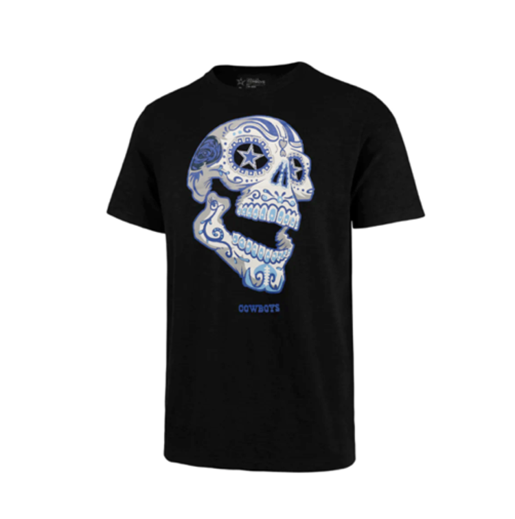 Fanatics Cowboys M Sugar Skull Black Tee
