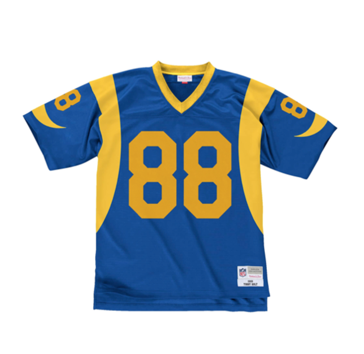 Mitchell and Ness LA Rams Men's Mitchell & Ness 1999 Torry Holt #88 Jersey Blue