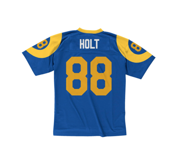 Mitchell and Ness LA Rams Men's Mitchell & Ness 1999 Torry Holt #88 Jersey Blue