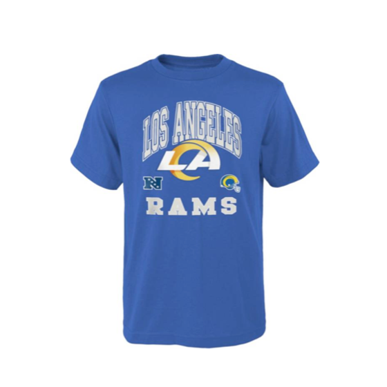 Outerstuff Los Angeles Rams Preschool Team Logo T-Shirt - Royal