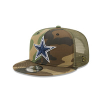 New Era Cowboys Camo Trucker Mesh 950