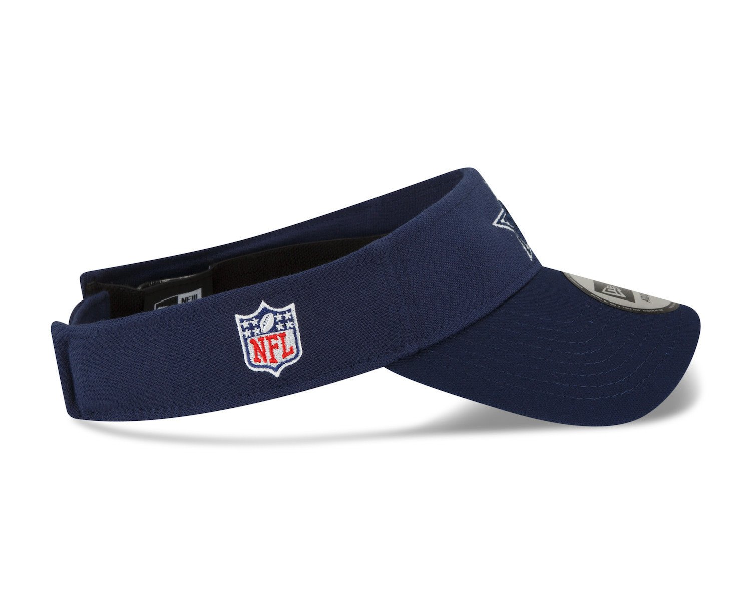 Dallas Cowboys New Era 2022 Sideline Adjustable Visor - Navy