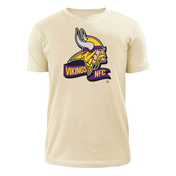 New Era Vikings NE 22 Chrome Sideline Tee