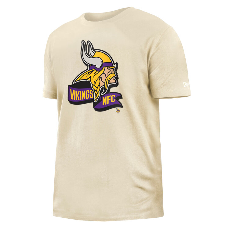 New Era Vikings NE 22 Chrome Sideline Tee