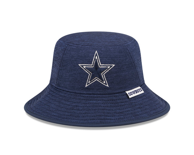 New Era Cowboys New Era Heather Navy Bucket