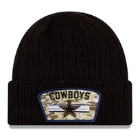 New Era Cowboys New Era 2021 Salute to Service Sport Knit Black