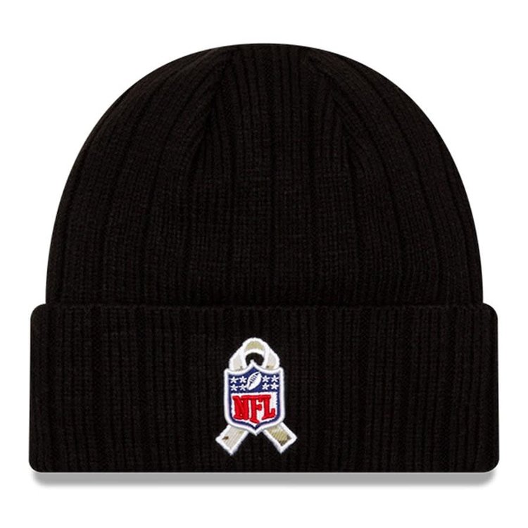 New Era Cowboys New Era 2021 Salute to Service Sport Knit Black