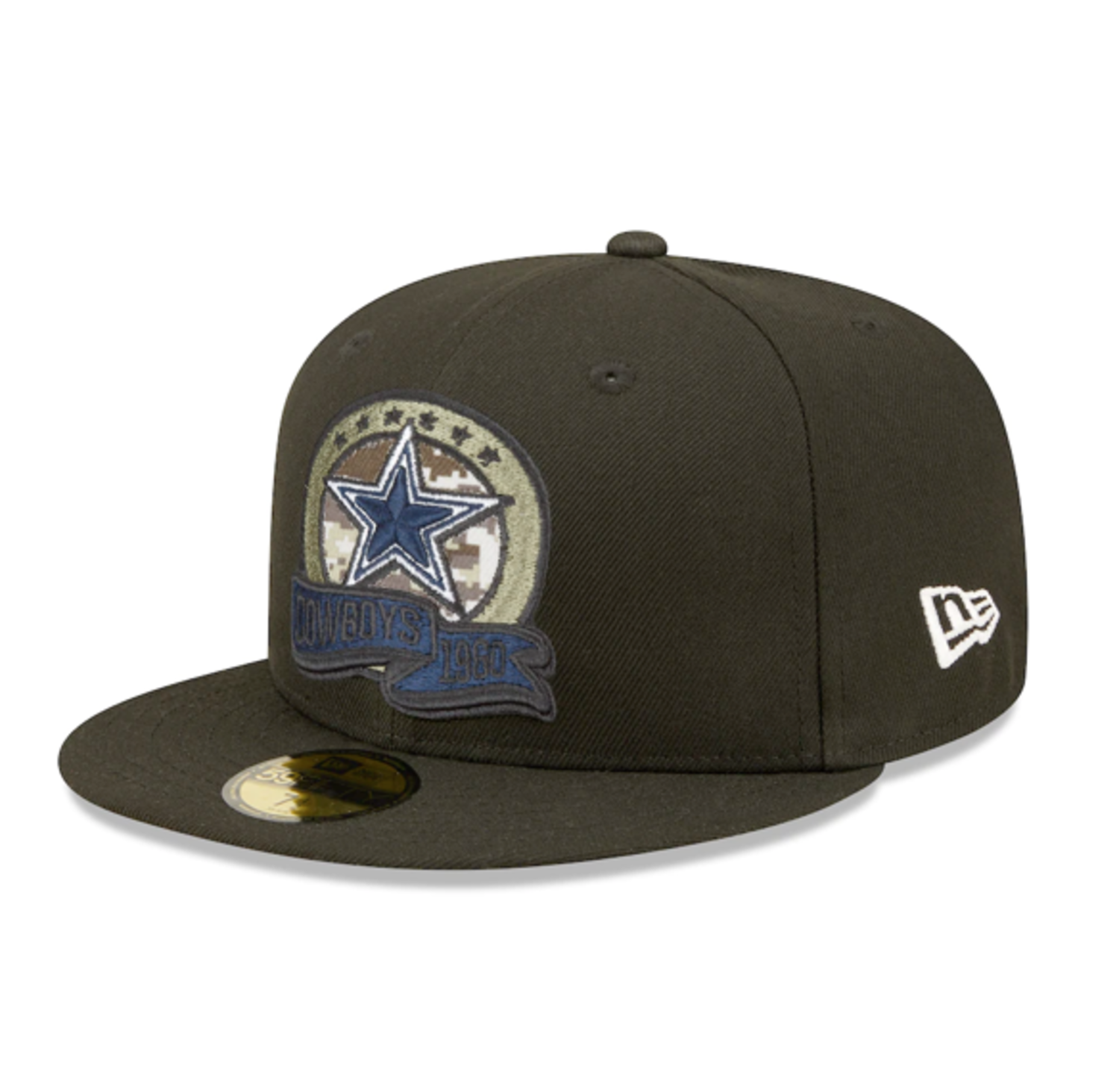 Dallas Cowboys New Era Salute to Service 59FIFTY Hat 7 1/2