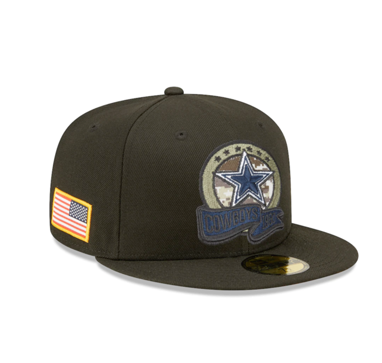 New Era Dallas Cowboys New Era 2022 Salute to Service Fitted