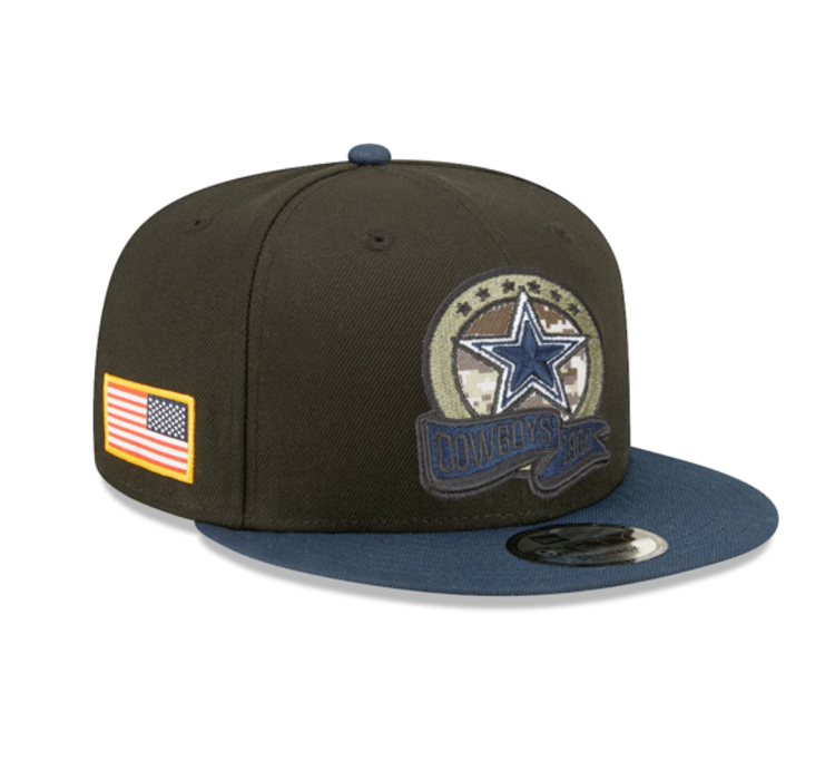 New Era Dallas Cowboys New Era 2022 Salute to Service Snapback 950